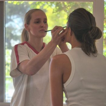 Bridal makeup by professional HMUA for Melbourne wedding, highlighting flawless wedding day beauty